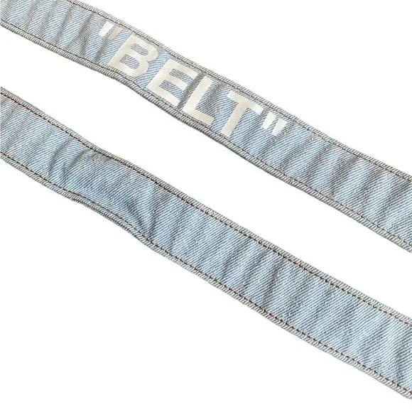 Off-White Denim D-Ring Belt display picture 2